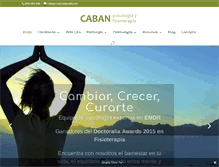 Tablet Screenshot of cabanpf.com